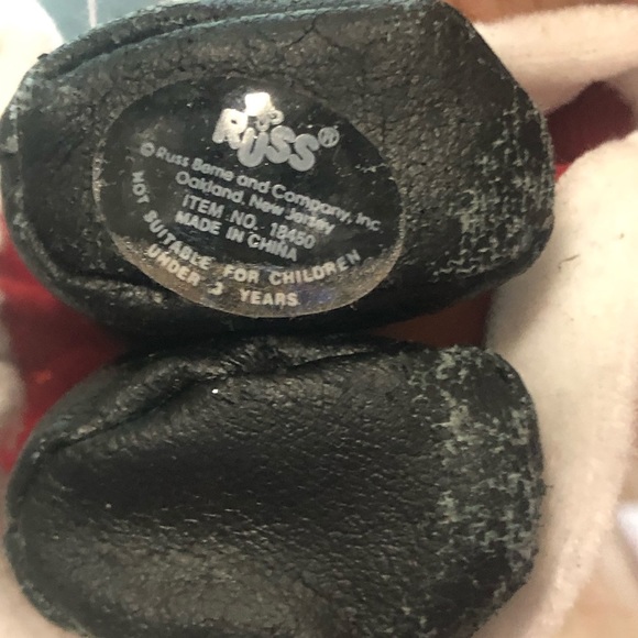 Vintage 1980s Set of Holiday Trolls Carroller and Angel by Russ - Picture 9 of 11